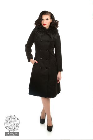 Chrissette Coat in Black ONLY 16